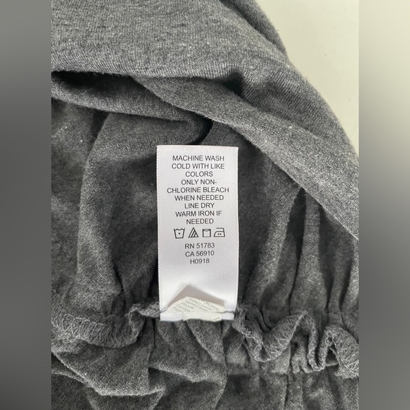 3/25 Dark Grey Maurice’s Tank Top with Metal Circle Detail - Picture 8 of 8